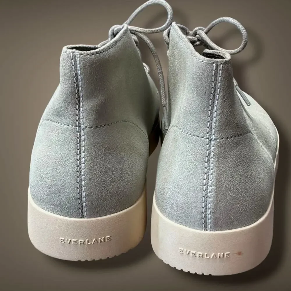 Men's Size 9 EVERLANE Cool Gray Suede Desert Boot 0721 Excellent Condition